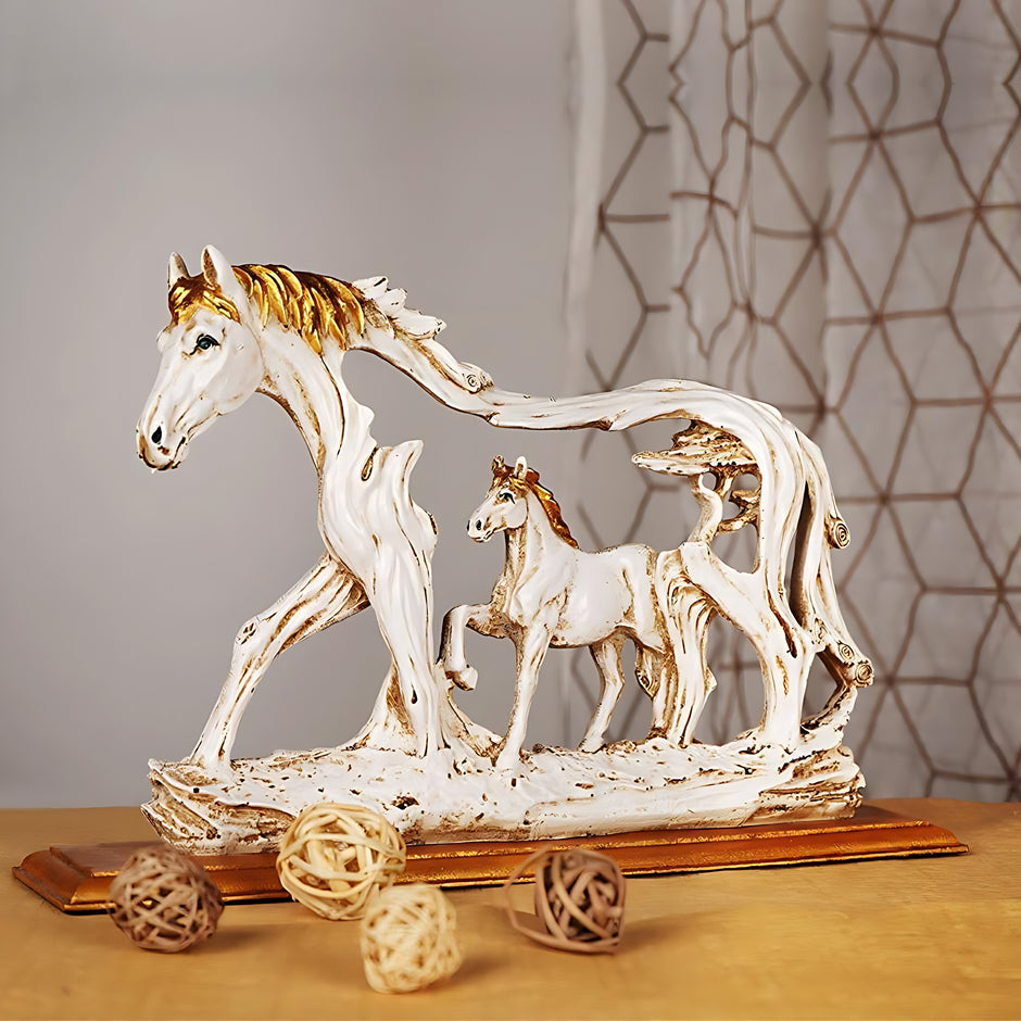 Muted Galloping Horse Showpiece / Ruchi