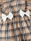 Cute Plaid Design Summer Comfy Polyester Outfit Set / Ruchi