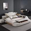 Multifunctional Smart Leather Bed With Massager / Ruchi