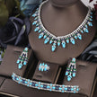 Silver Design Necklace Set For Women / Ruchi