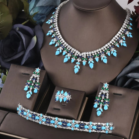 Silver Design Necklace Set For Women / Ruchi