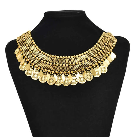 Traditional Rajasthani Metal Choker Necklace / Ruchi