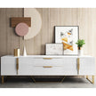 Elegant Wooden Coffee Table And TV Stand Set