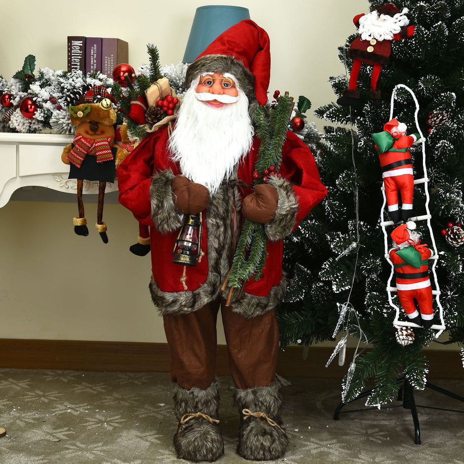 Large Vintage Santa Claus Doll / Ruchi