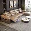 Comfy Electric Reclining Leather Sofa / Ruchi
