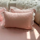 Cotton Round Fitted Bedsheet And Pillows / Ruchi