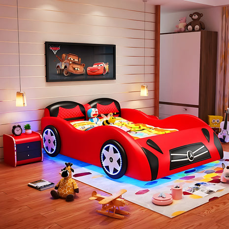 Leather Car Bed with LED / Ruchi