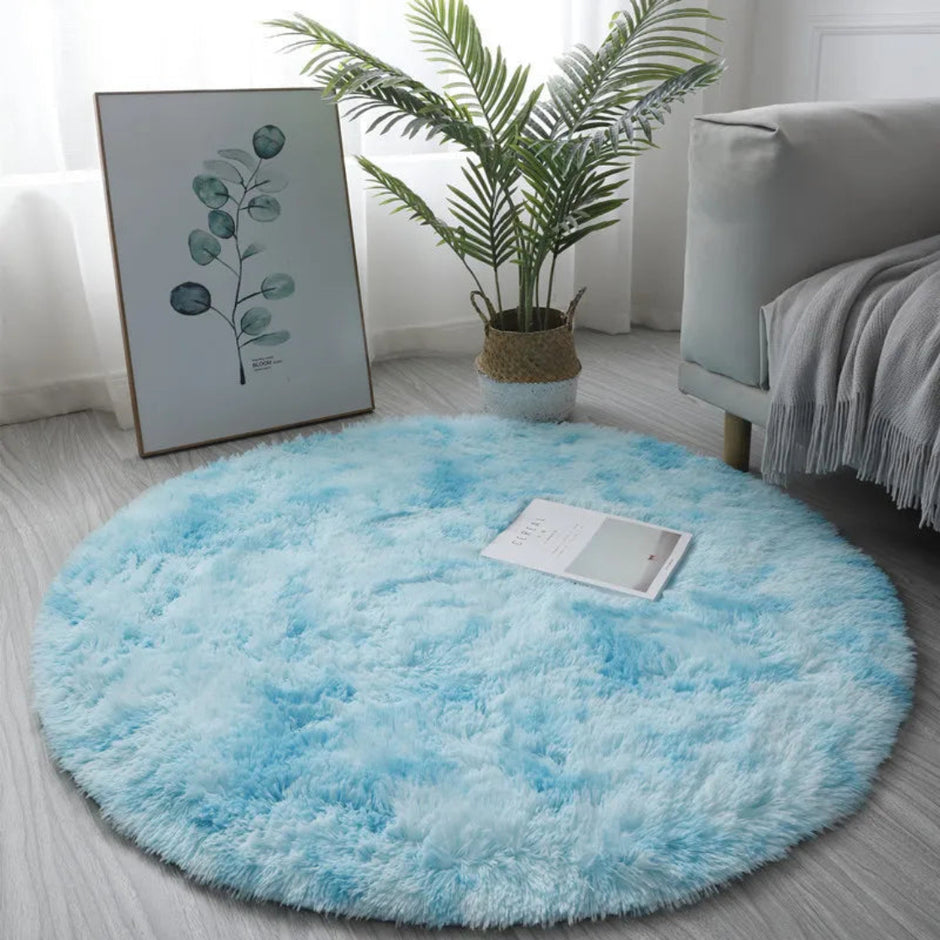 Circular Decorative Area Floor Rug / Ruchi