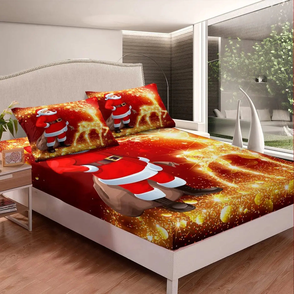 Kids Fitted Microfiber Bedding Set / Ruchi