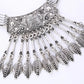 Antique Boho Leaf Style Necklace / Ruchi