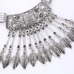 Antique Boho Leaf Style Necklace / Ruchi