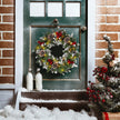Artificial Christmas Wreath With LED Lights / Ruchi