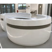 U Shaped Wooden Reception Desk / Ruchi