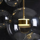 Bubble Shaped LED Glass Pendant Lighting / Ruchi