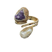 Spiral Pearl Cuff Bracelet For Women / Ruchi