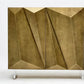 Geometric Design Modern Wooden Buffet Table