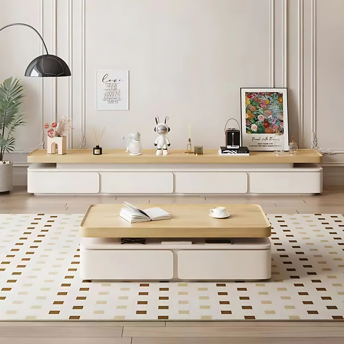 Modern Wooden Coffee Table / Ruchi