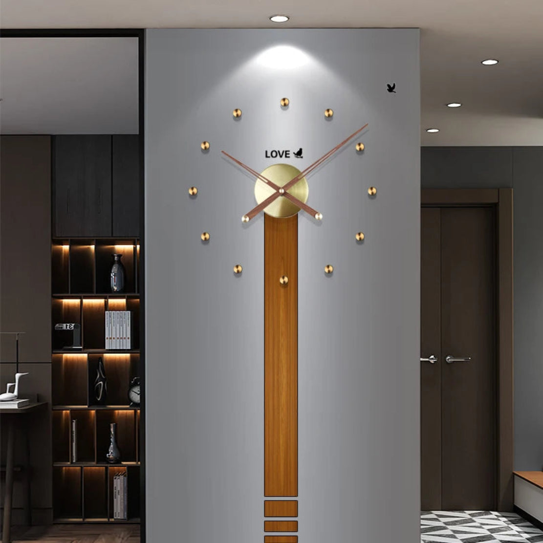 Long Bar Wall Clock / Ruchi
