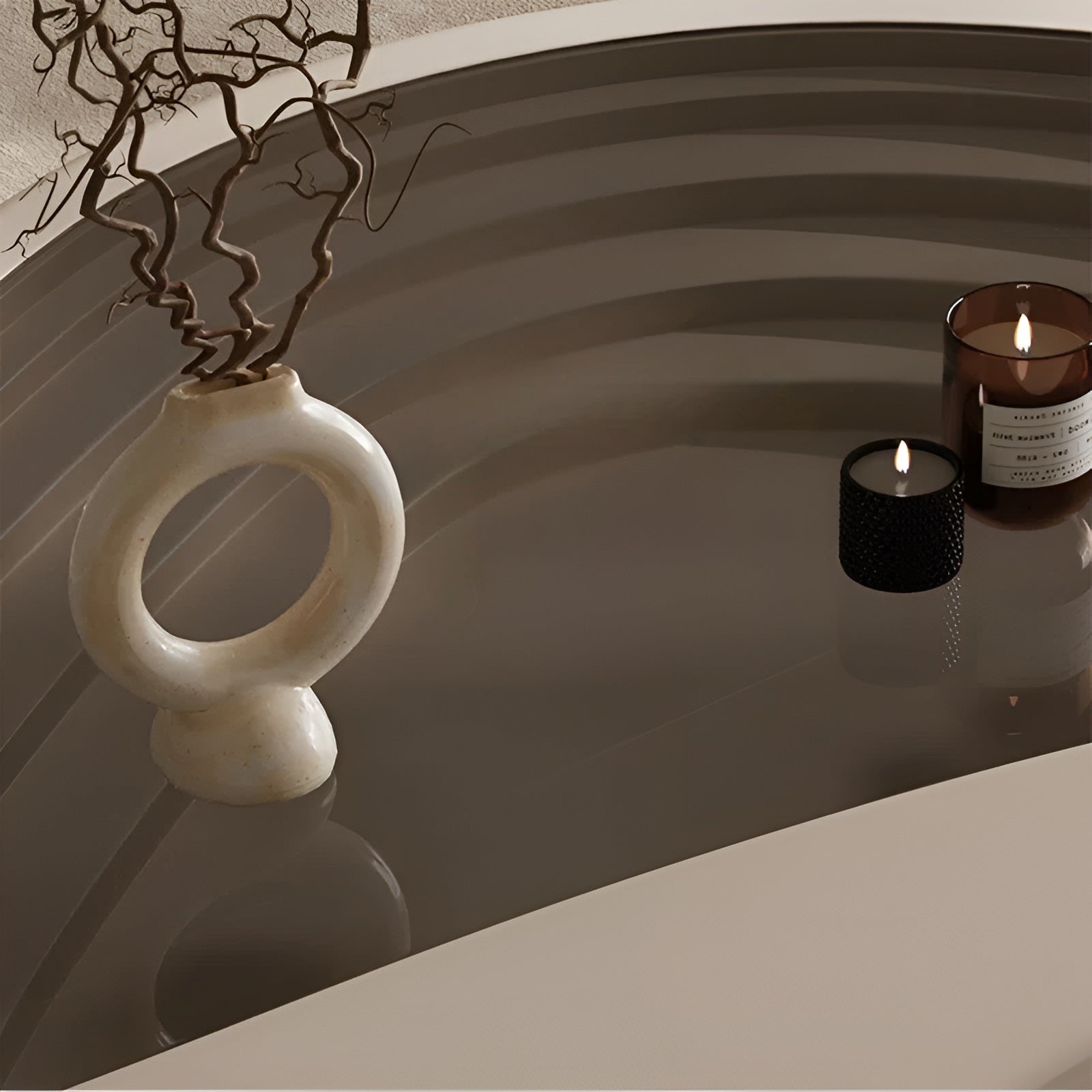 Artistic Glass Top Wooden Coffee Table / Ruchi