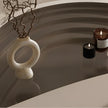 Artistic Glass Top Wooden Coffee Table / Ruchi
