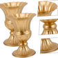 Metal Floor Vase Decor Set For Outdoor / Ruchi
