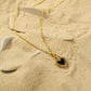 Black and Gold Love Necklace / Ruchi