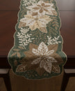 Table Runner Modern Embroidered Design / Ruchi