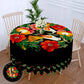 63 Inch Fabric Round Tablecloth / Ruchi