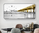 Modern 3D Wall Clock Decor / Ruchi