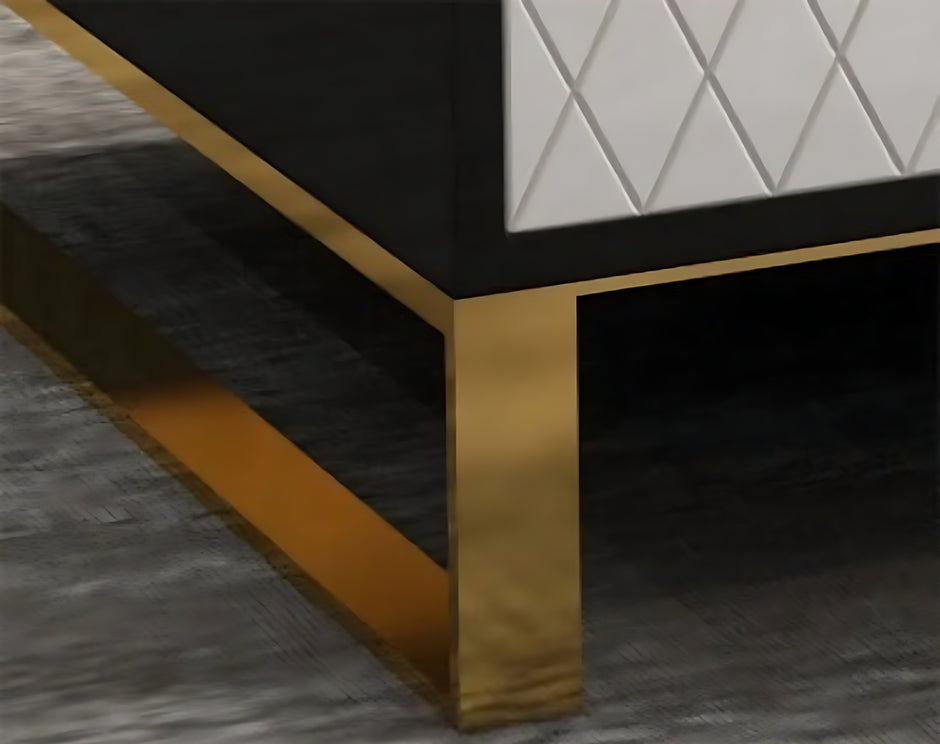Elegant Wooden Coffee Table And TV Stand Set