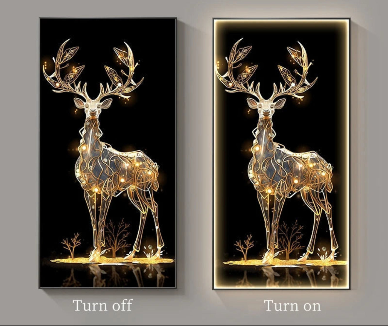Nature Wall Led Lamp for Entrance / Ruchi