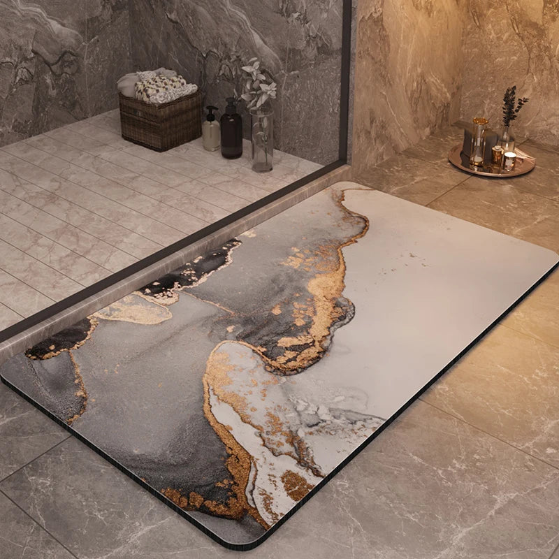Lavish Anti-Slip Super Absorbent Bathroom Rug