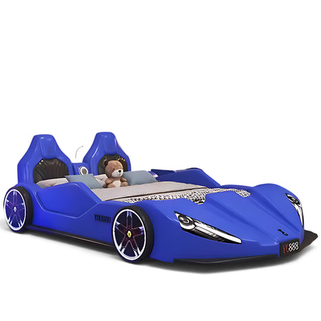 Kids' LED Leather Car Bed / Ruchi