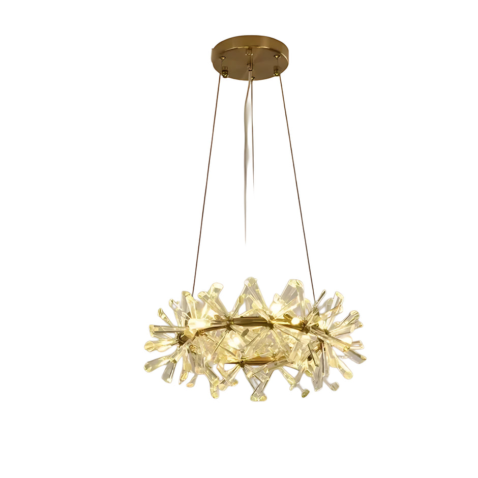 Luxury LED Crystal Chandelier Lamp / Ruchi