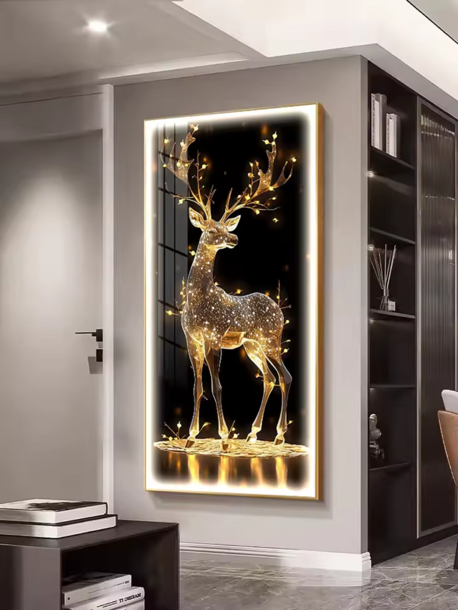 Nature Painting Entrance Wall LED / Ruchi