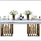 Rectangular Marble Dining Table Set / Ruchi