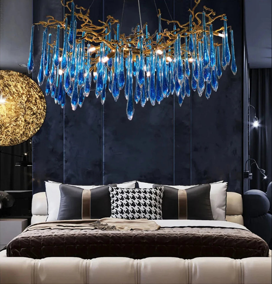 Modern LED Crystal Chandelier For Dining Room / Ruchi