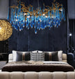 Modern LED Crystal Chandelier For Living Room / Ruchi