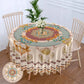 63 Inch Fabric Round Tablecloth / Ruchi