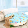 Modern Cotton Fitted Sheet For Round Bed
