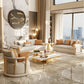 3-Piece Leather Living Room Sofa Set / Ruchi
