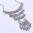 Vintage Tribal Multilayer Collar Metal Necklace / Ruchi