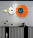 Modern Metallic Wall Clock Decor / Ruchi