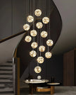 LED Ball Pendant Light Chandelier For Staircase / Ruchi
