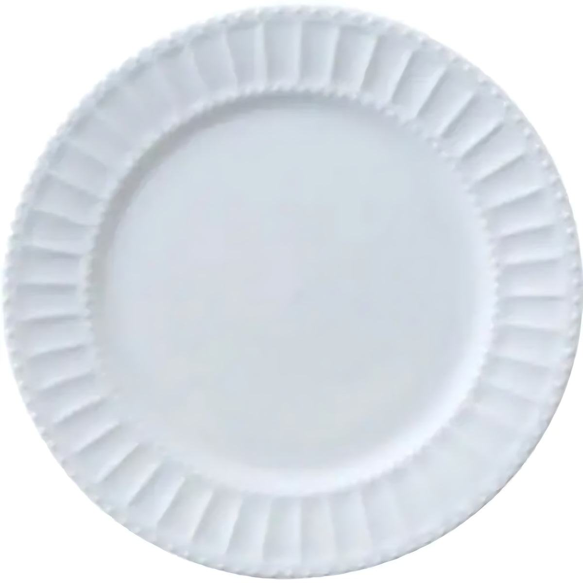 46 Pieces White Ceramic Dinnerware Set For 6 / Ruchi