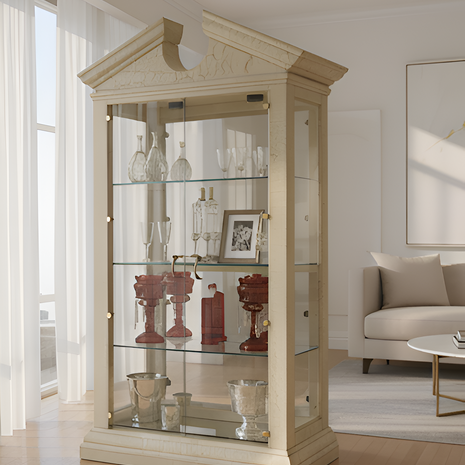 7 Feet Tall Wooden Kitchen Hutch / Ruchi 