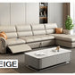 Leather Recliner Sectional Sofa