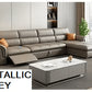 Leather Recliner Sectional Sofa