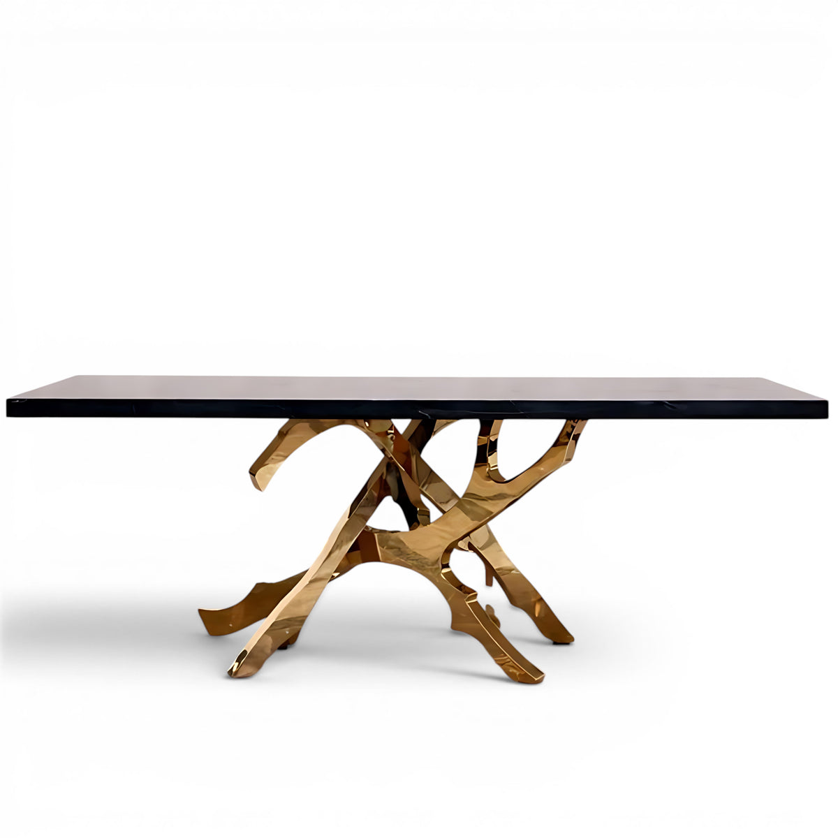 90-Inch Magnificent Marble Top Dining Table / Ruchi