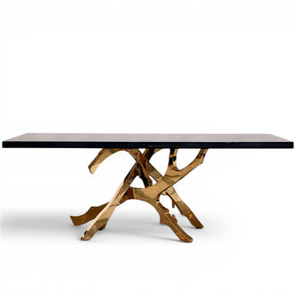 90-Inch Magnificent Marble Top Dining Table / Ruchi